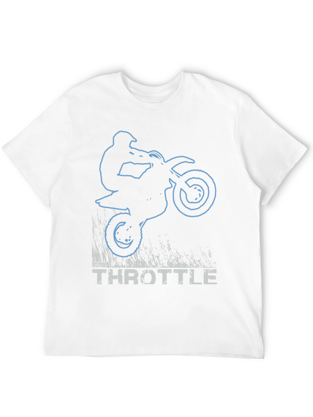 Throttle T-Shirt - Dirt Bike Rider Graphic Tee