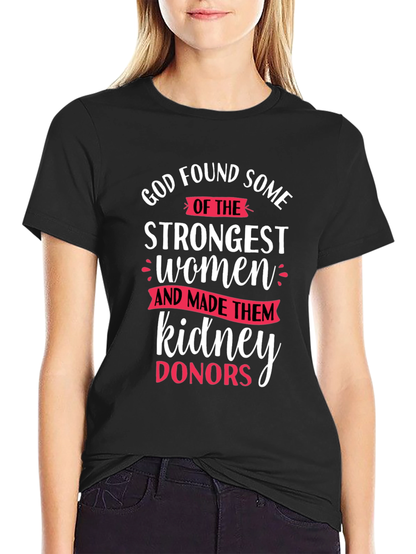 Strong Women Kidney Donor T-Shirt