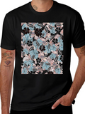 Tropical Floral Print T-Shirt
