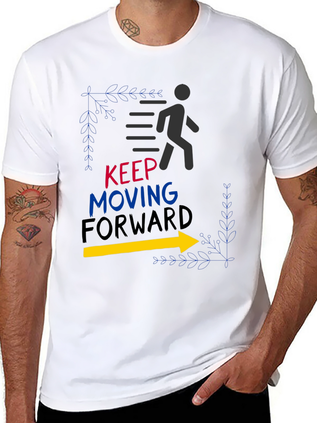 Keep Moving Forward Graphic T-Shirt