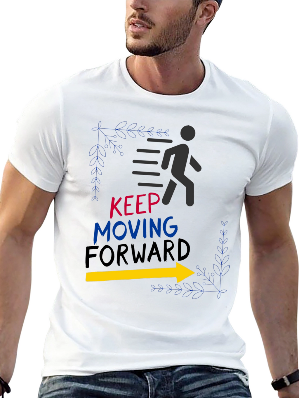 Keep Moving Forward Graphic T-Shirt