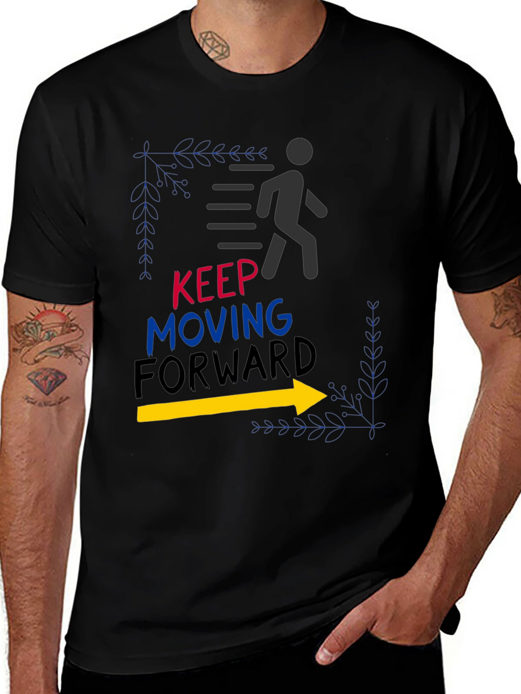 Keep Moving Forward Graphic T-Shirt
