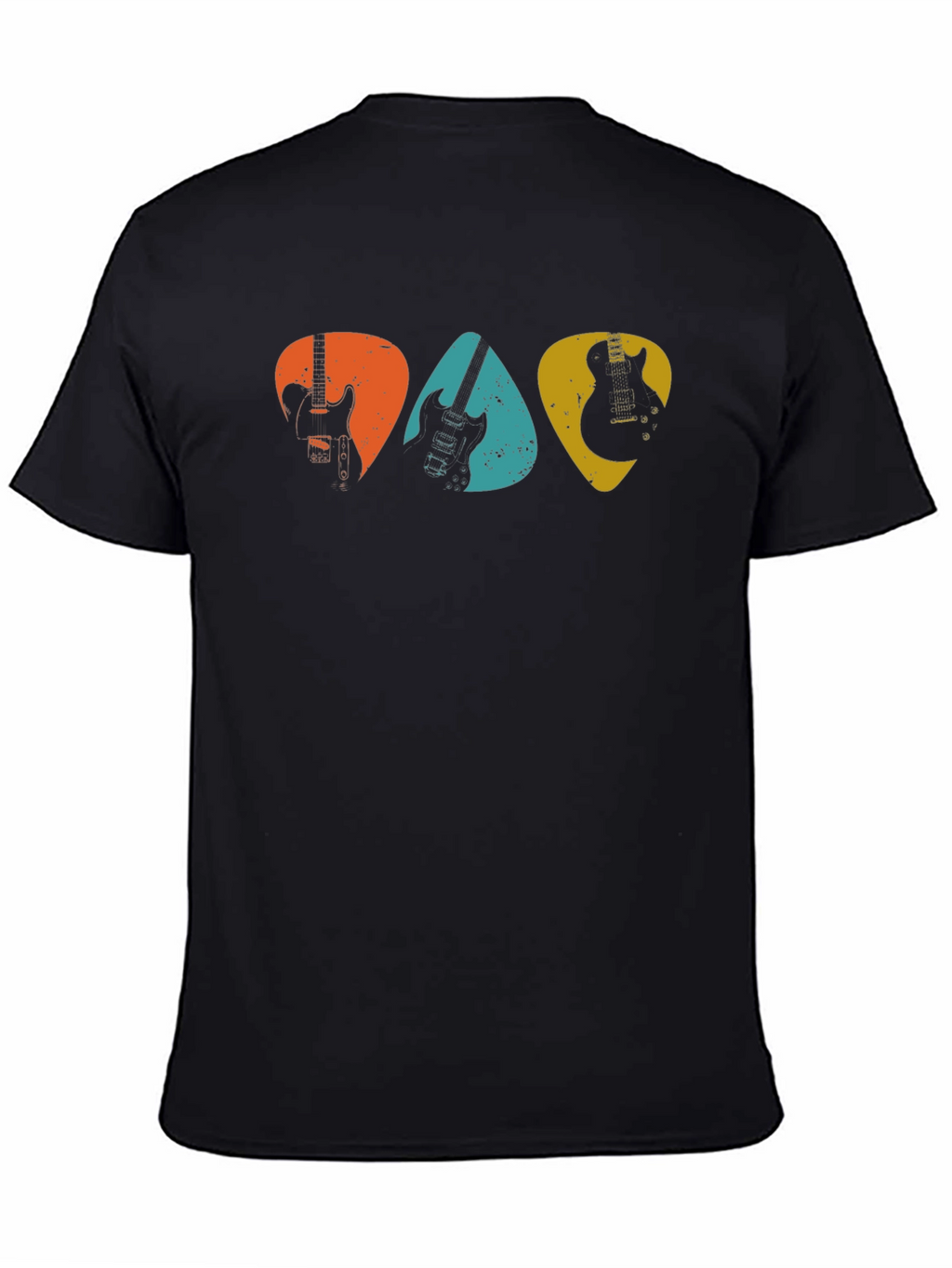 Guitar Pick Trio T-Shirt - Music Lover Tee