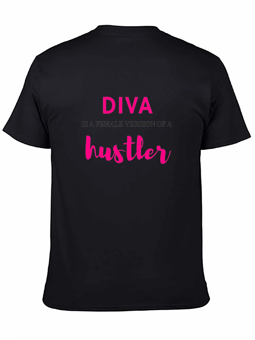 Diva Hustler Graphic Tee - Bold Statement Shirt