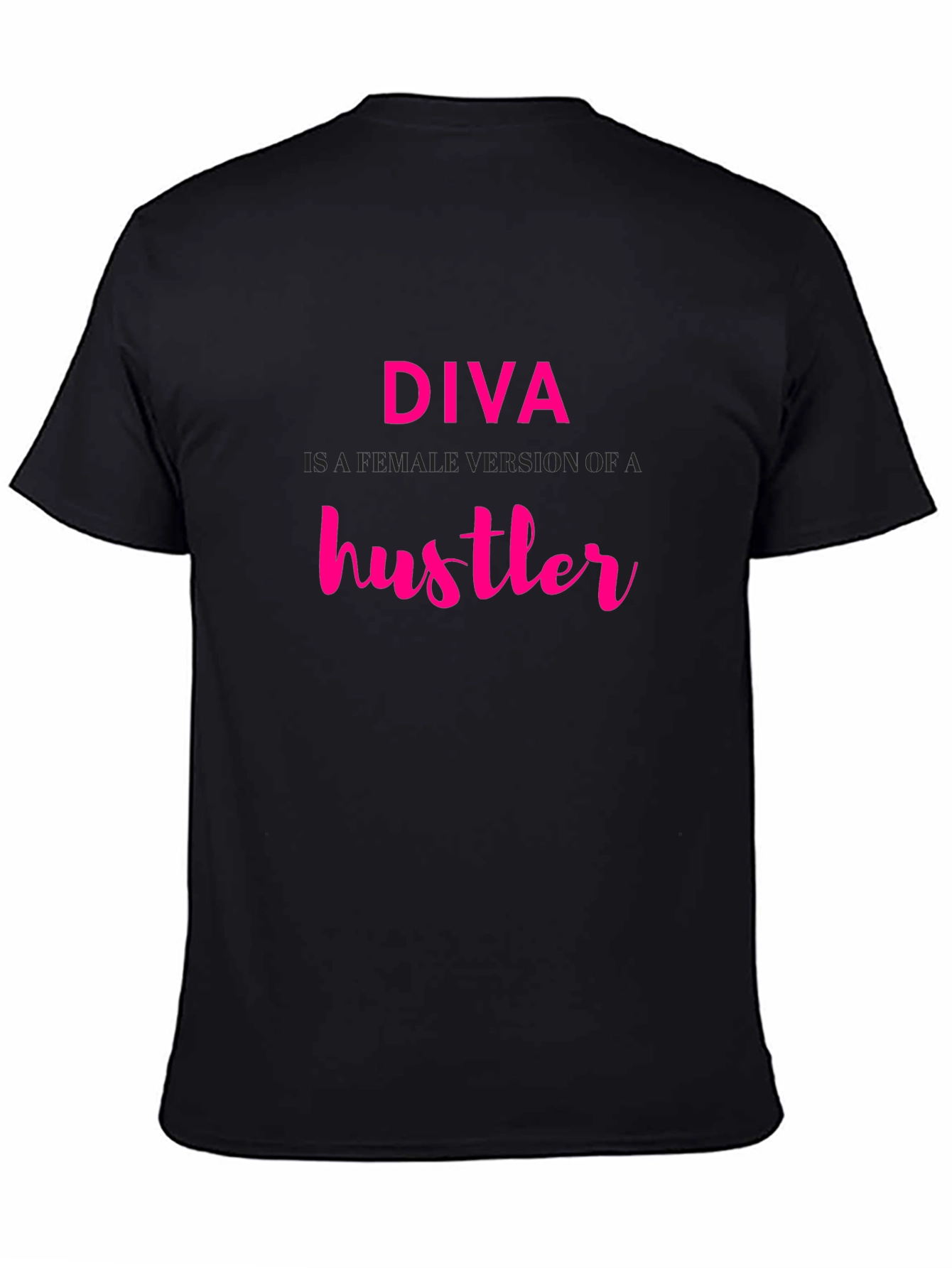 Diva Hustler Graphic Tee - Bold Statement Shirt