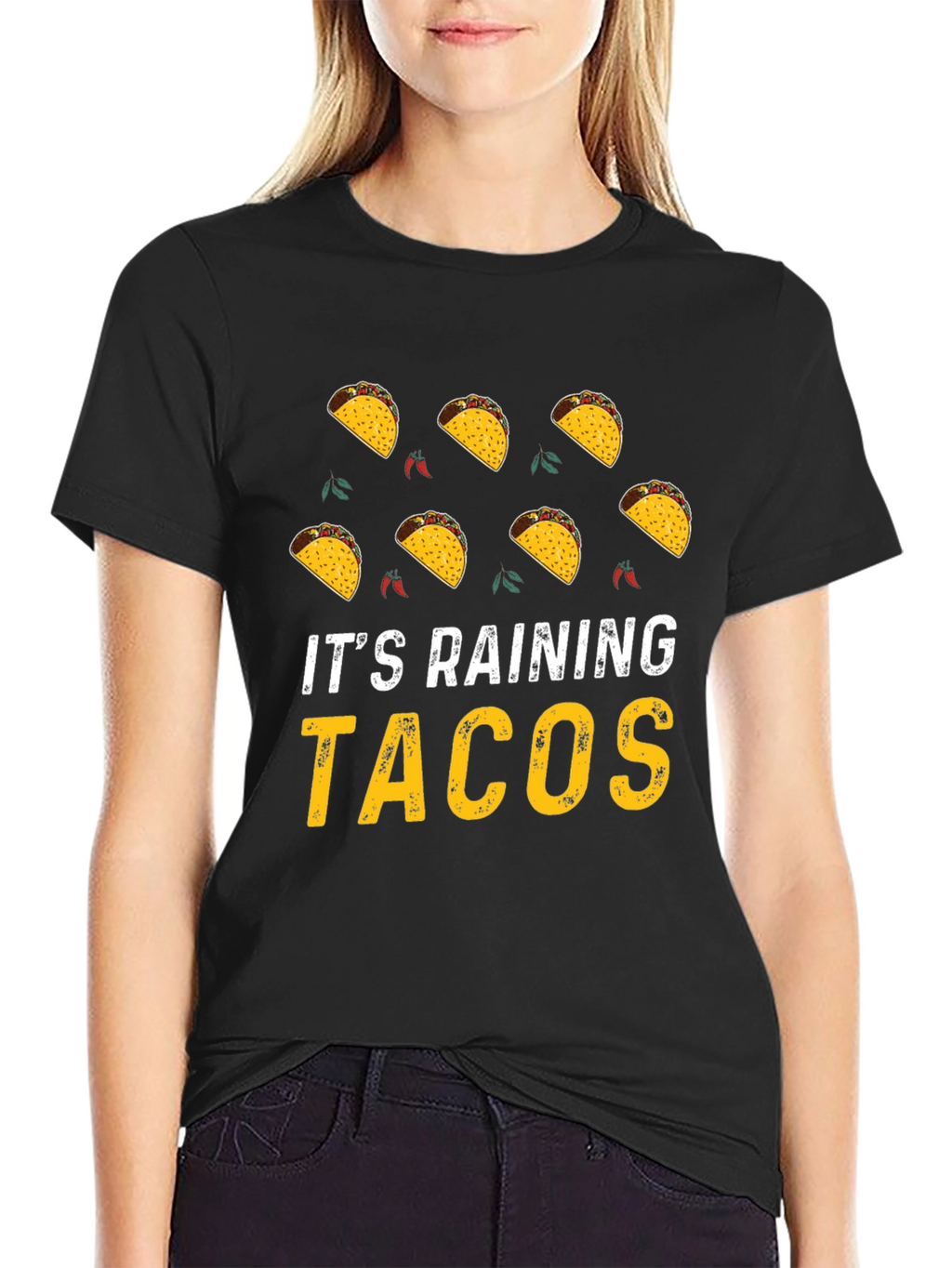 Its Raining Tacos Graphic T-Shirt