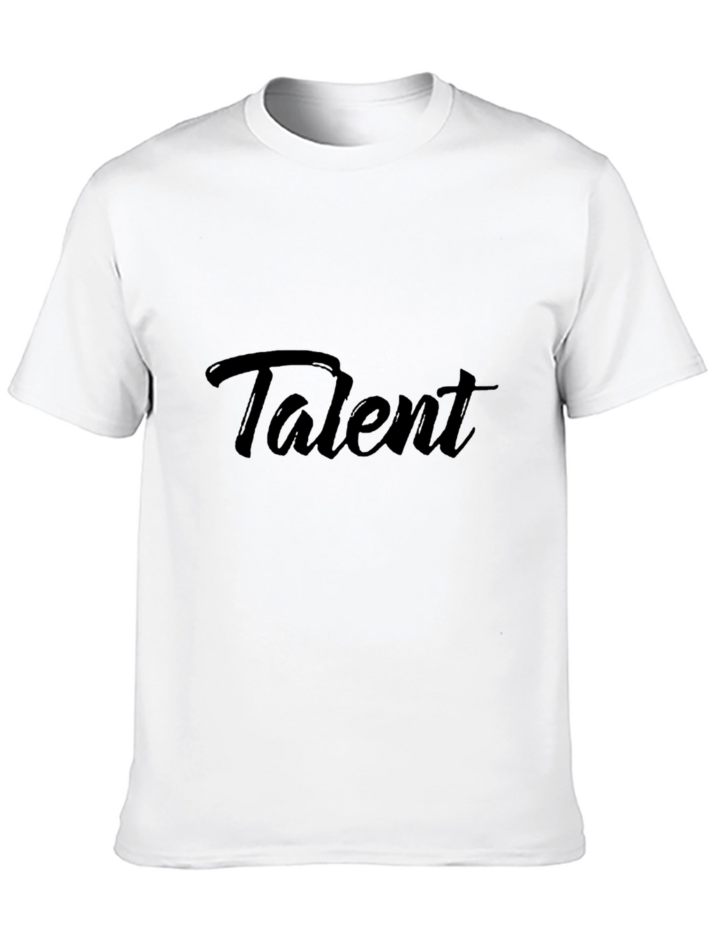 Talent Black T-Shirt - Modern Style