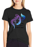Stylish Do You Love Me Graphic Tee