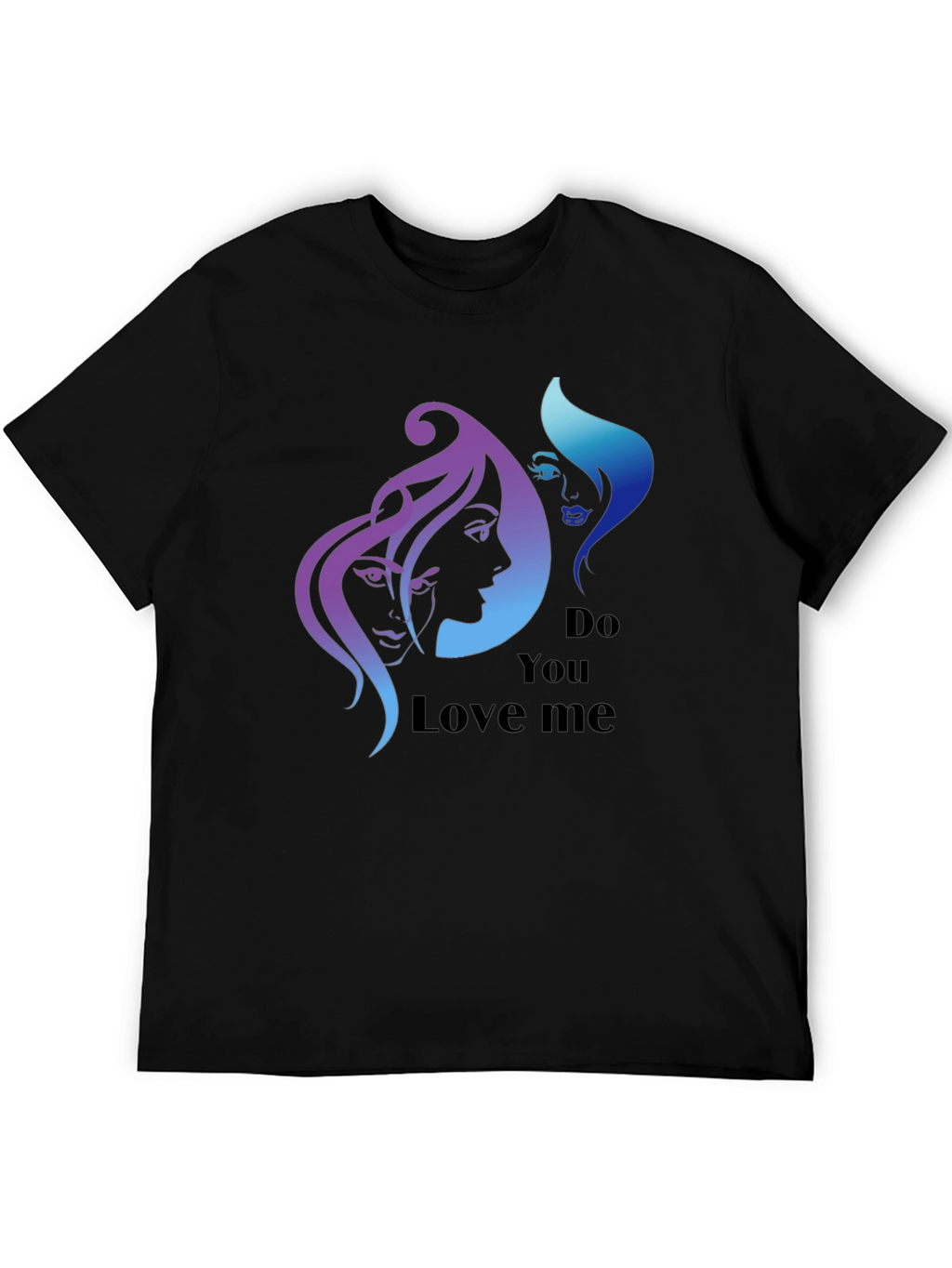Stylish Do You Love Me Graphic Tee