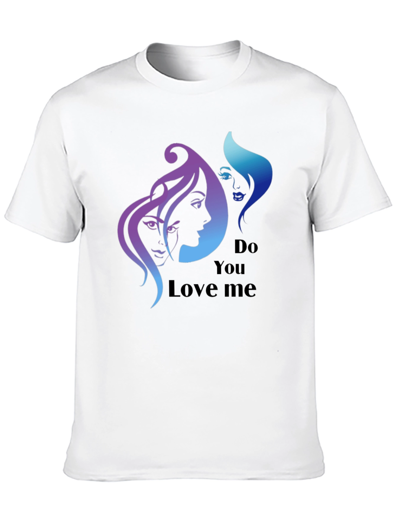 Stylish Do You Love Me Graphic Tee