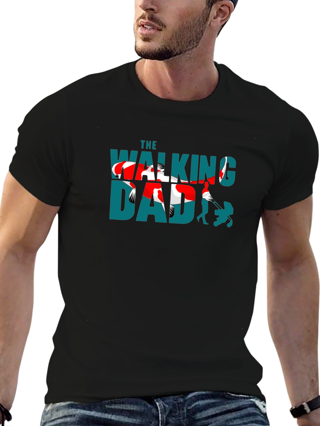 The Walking Dad T-Shirt - Fathers Day Gift