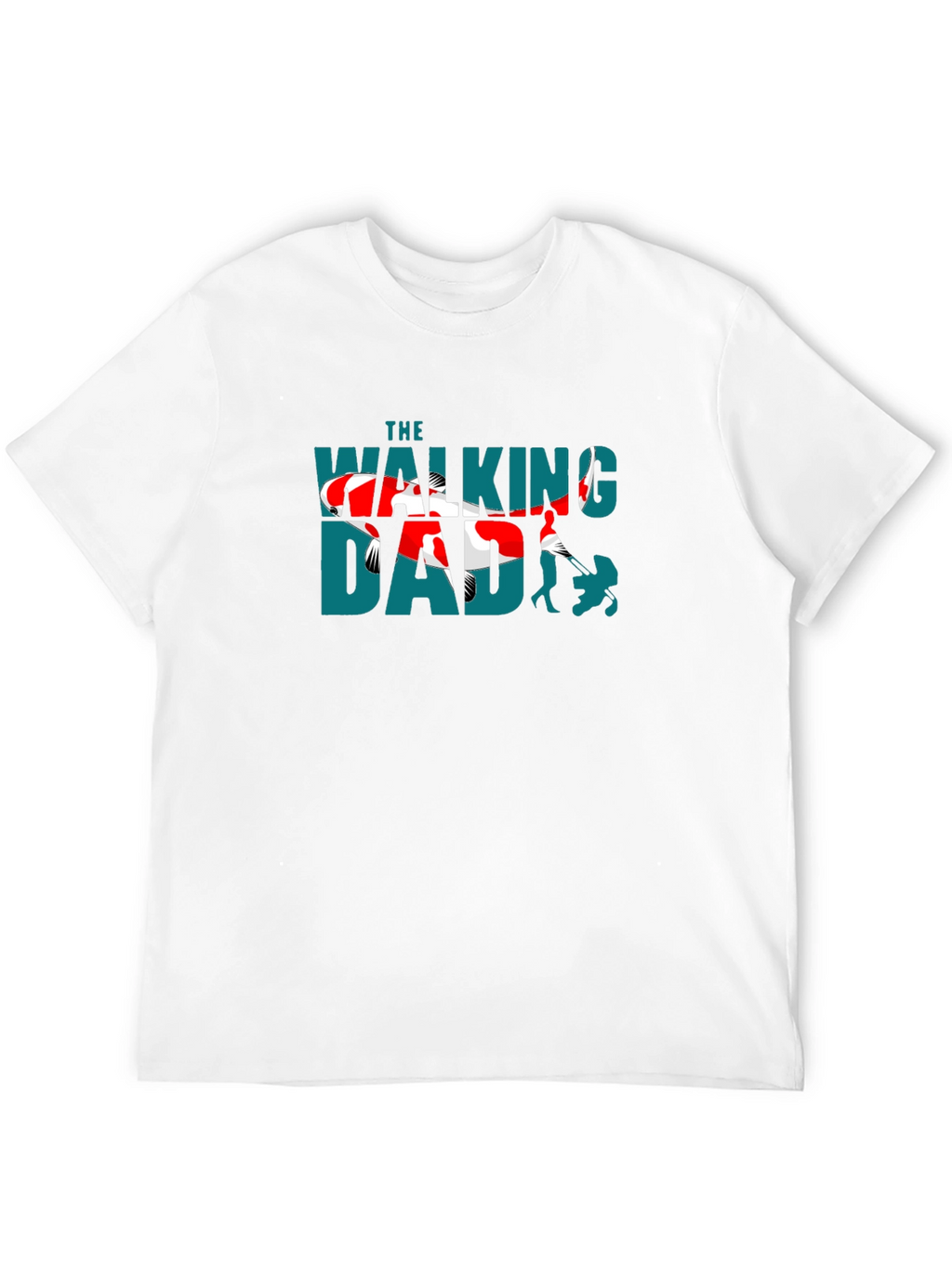 The Walking Dad T-Shirt - Fathers Day Gift