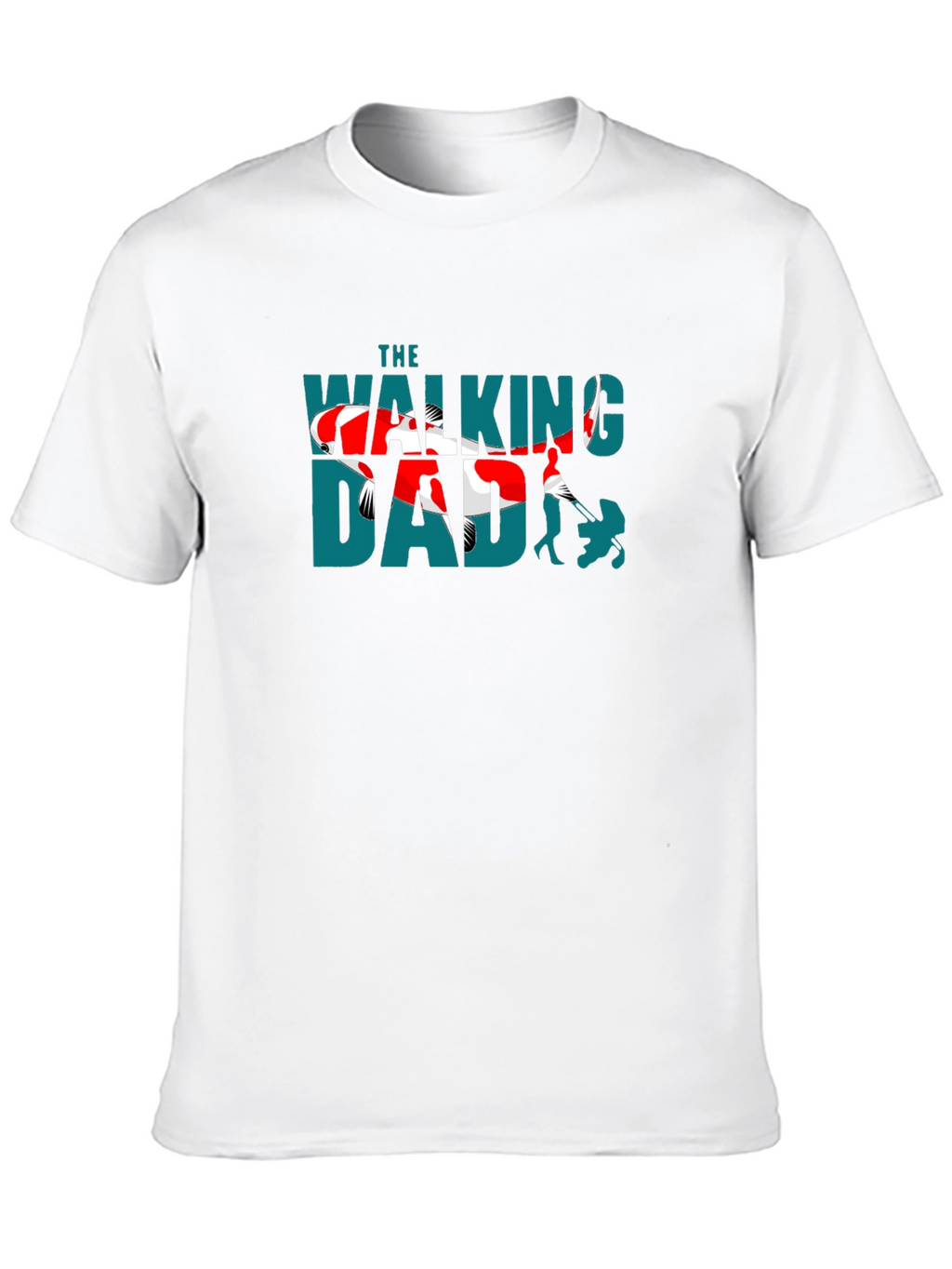 The Walking Dad T-Shirt - Fathers Day Gift