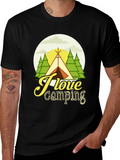 I Love Camping T-Shirt - Nature Adventure Tee