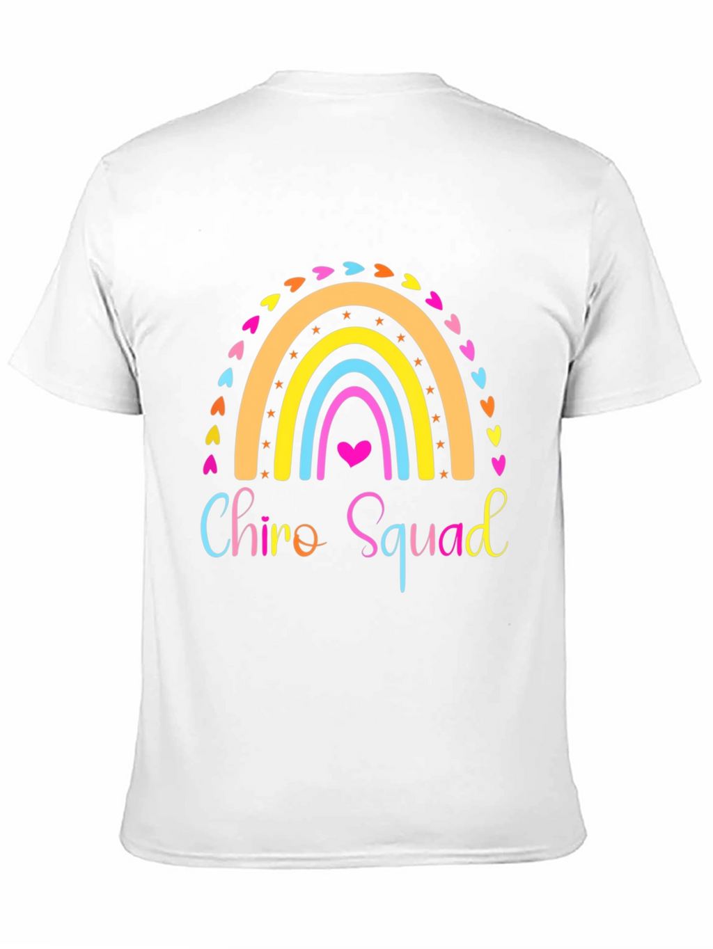 Chiro Squad Rainbow Graphic Tee - Black Unisex