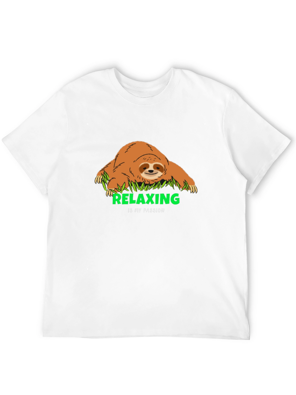 Relaxing Sloth Graphic Tee - My Passion