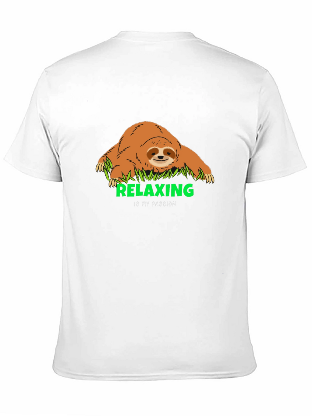 Relaxing Sloth Graphic Tee - My Passion