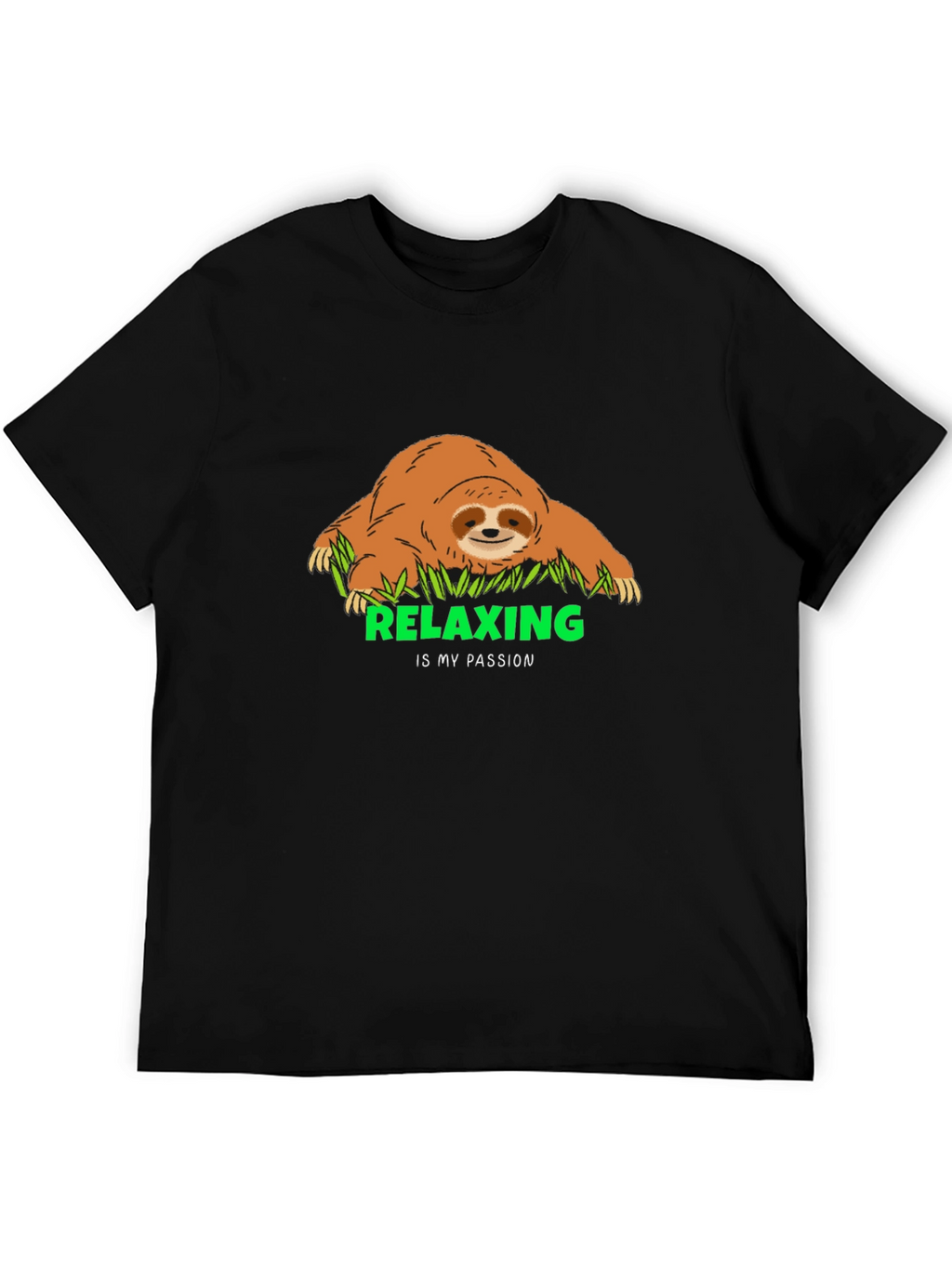 Relaxing Sloth Graphic Tee - My Passion