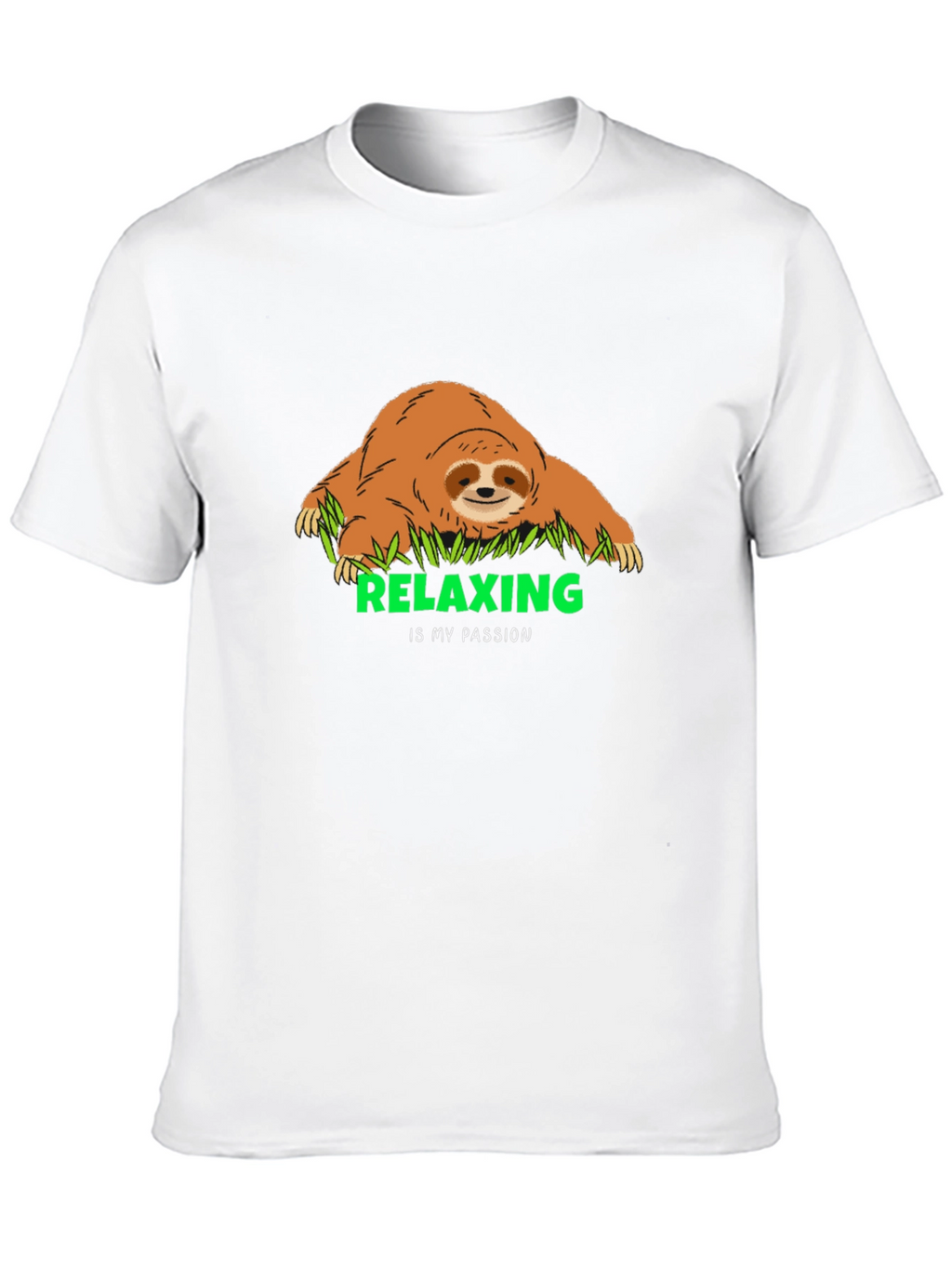 Relaxing Sloth Graphic Tee - My Passion