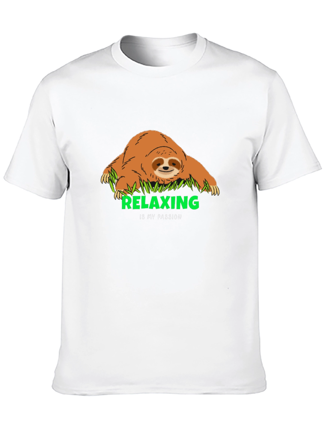 Relaxing Sloth Graphic Tee - My Passion