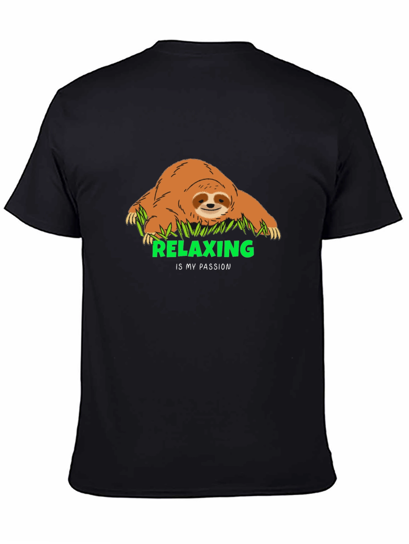 Relaxing Sloth Graphic Tee - My Passion