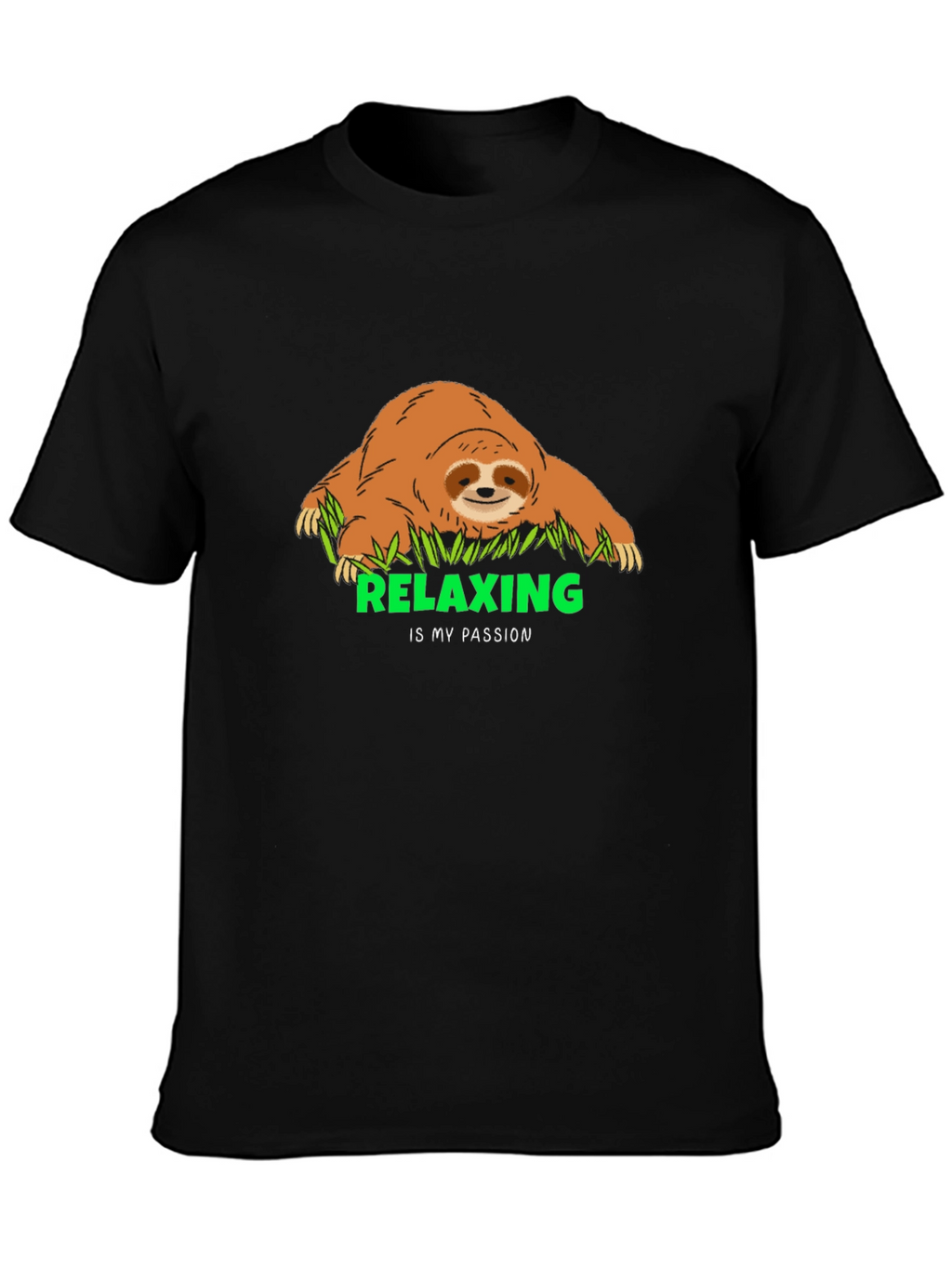 Relaxing Sloth Graphic Tee - My Passion