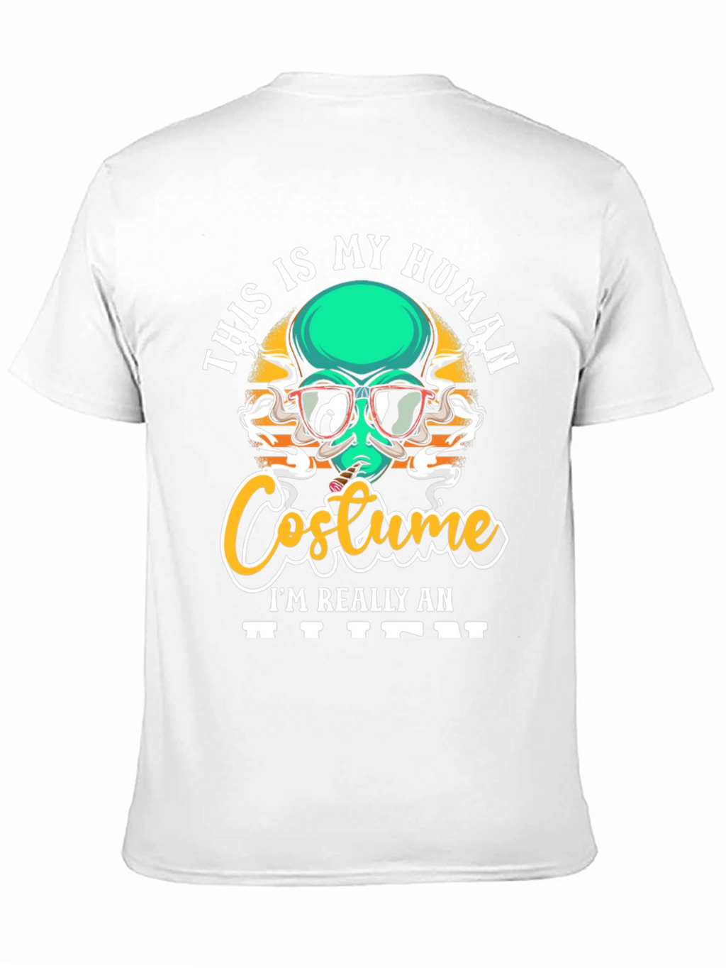 This is My Human Costume Alien Graphic T-Shirt