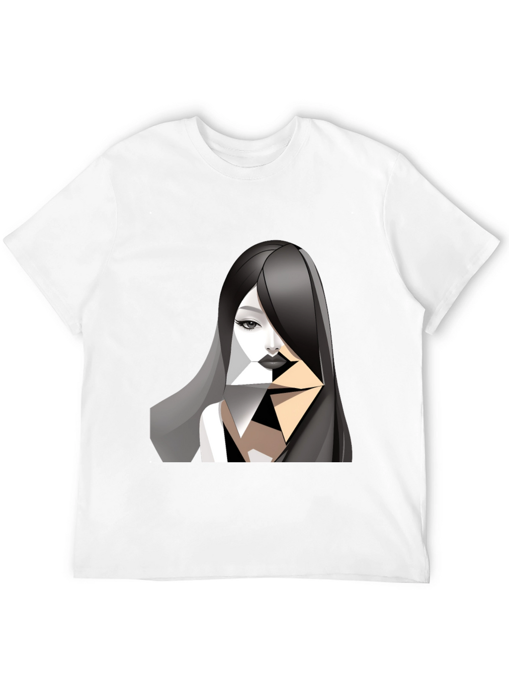 Abstract Woman Graphic Tee - Stylish Unisex T-Shirt