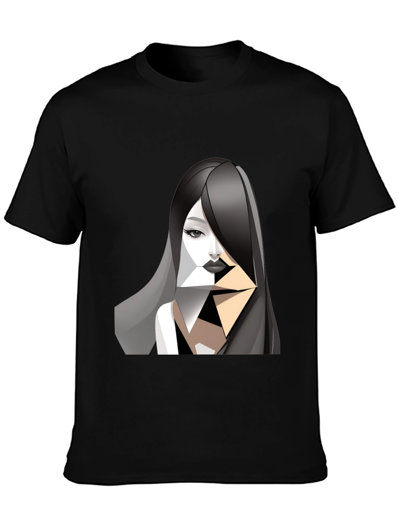 Abstract Woman Graphic Tee - Stylish Unisex T-Shirt