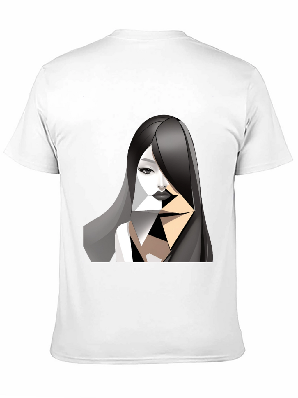 Abstract Woman Graphic Tee - Stylish Unisex T-Shirt