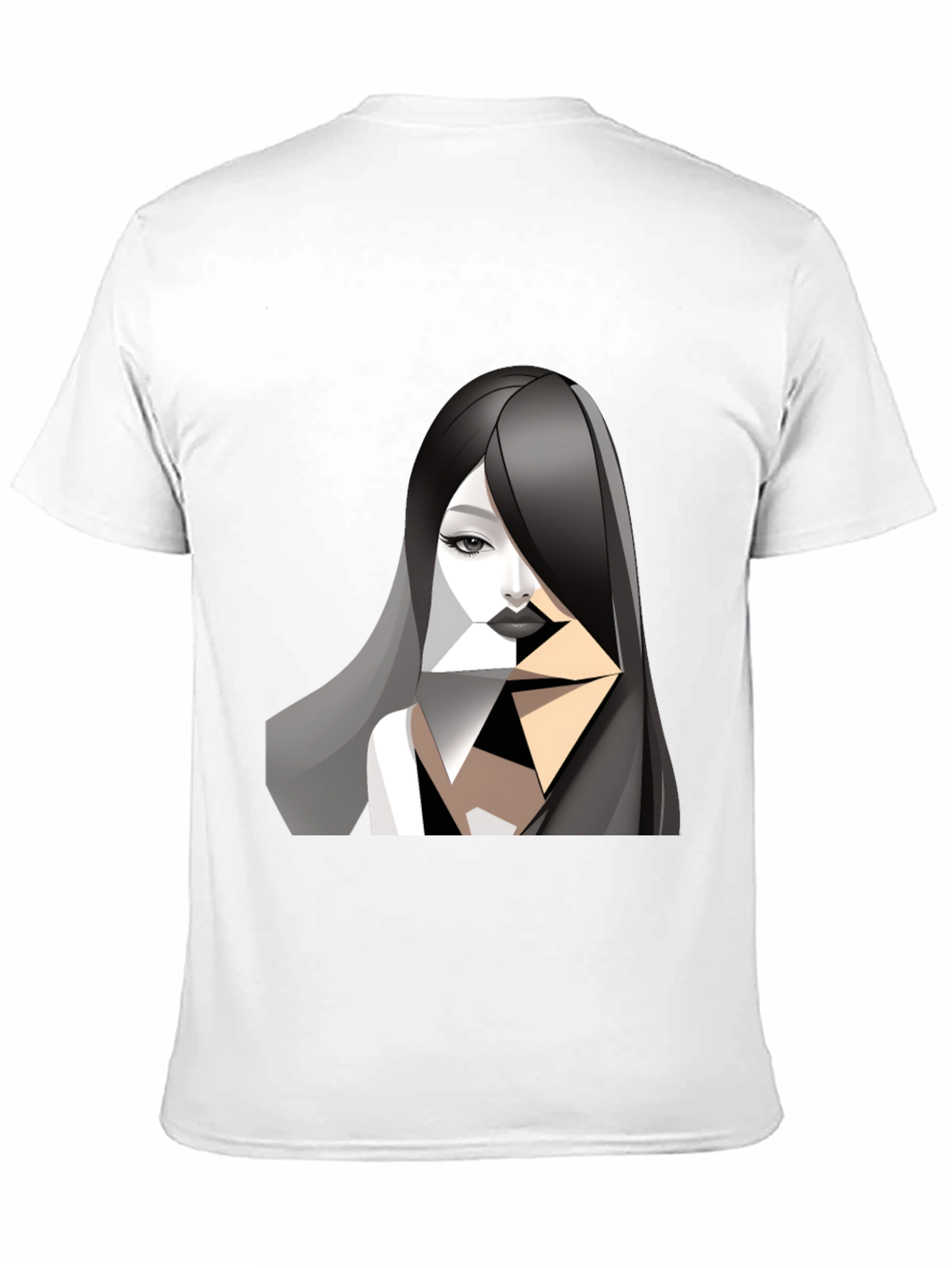 Abstract Woman Graphic Tee - Stylish Unisex T-Shirt