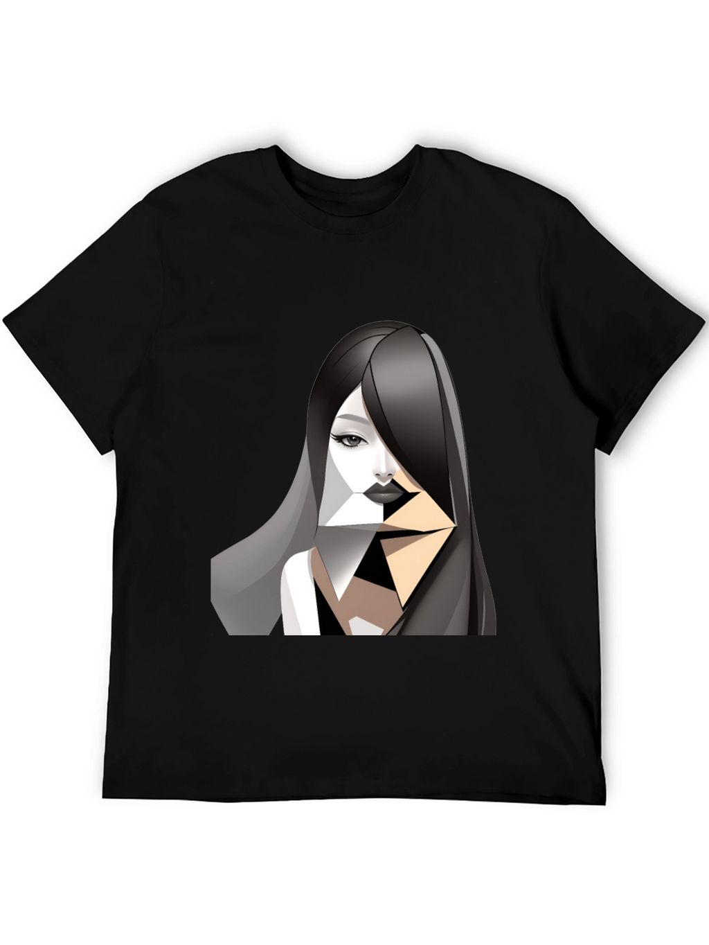 Abstract Woman Graphic Tee - Stylish Unisex T-Shirt