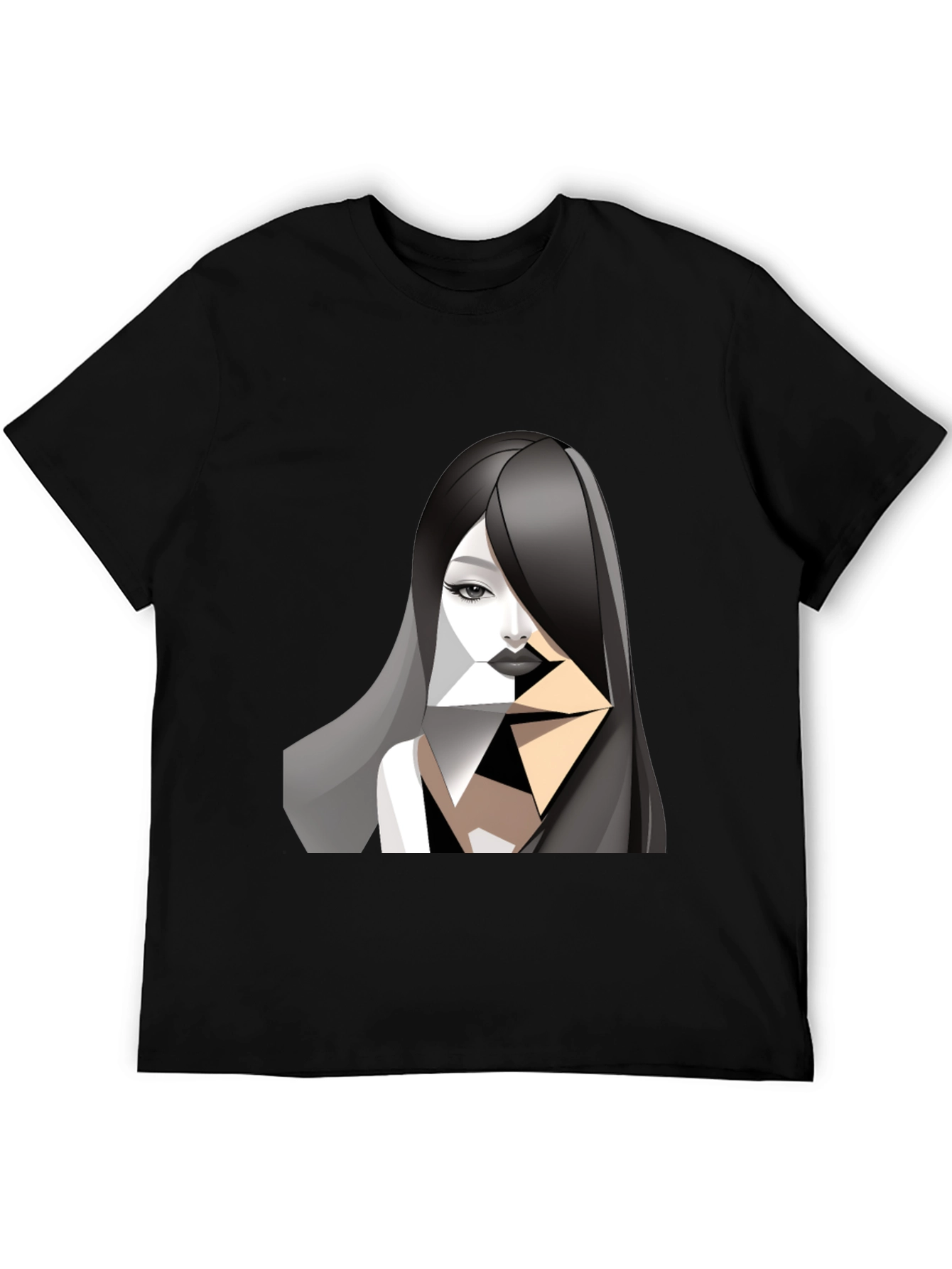 Abstract Woman Graphic Tee - Stylish Unisex T-Shirt