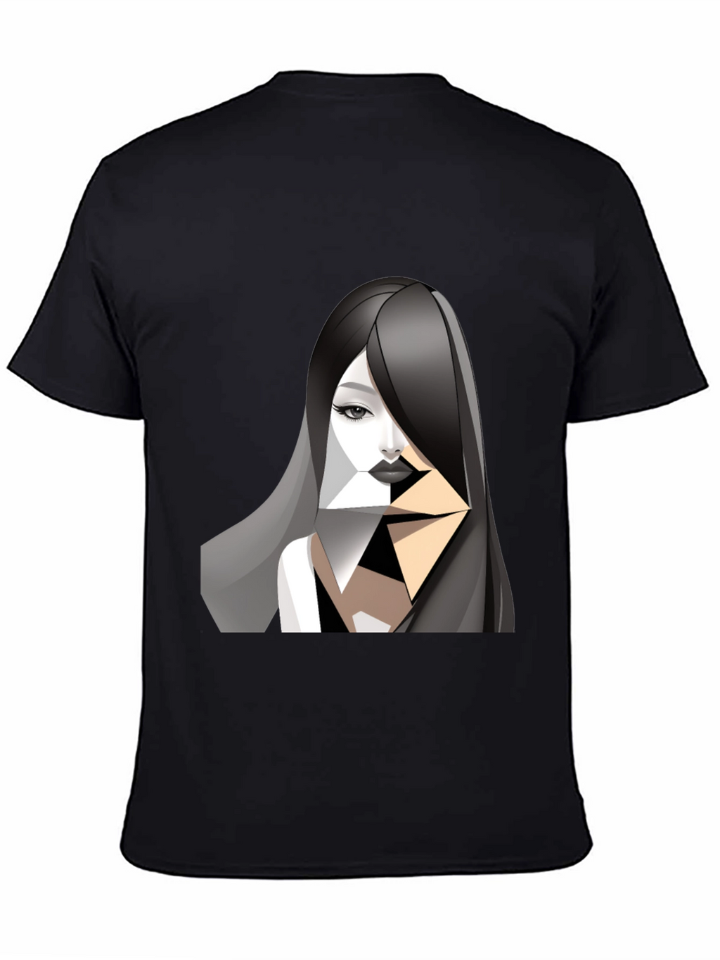 Abstract Woman Graphic Tee - Stylish Unisex T-Shirt