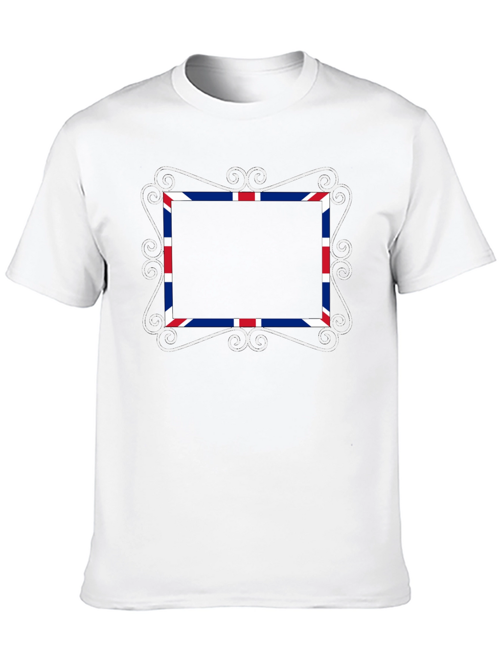 Union Jack Frame Black T-Shirt