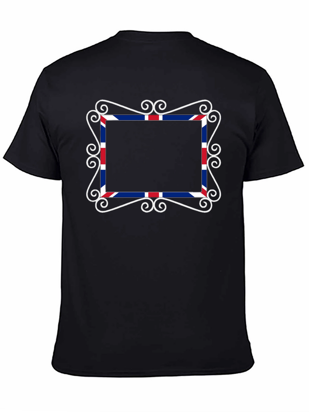 Union Jack Frame Black T-Shirt