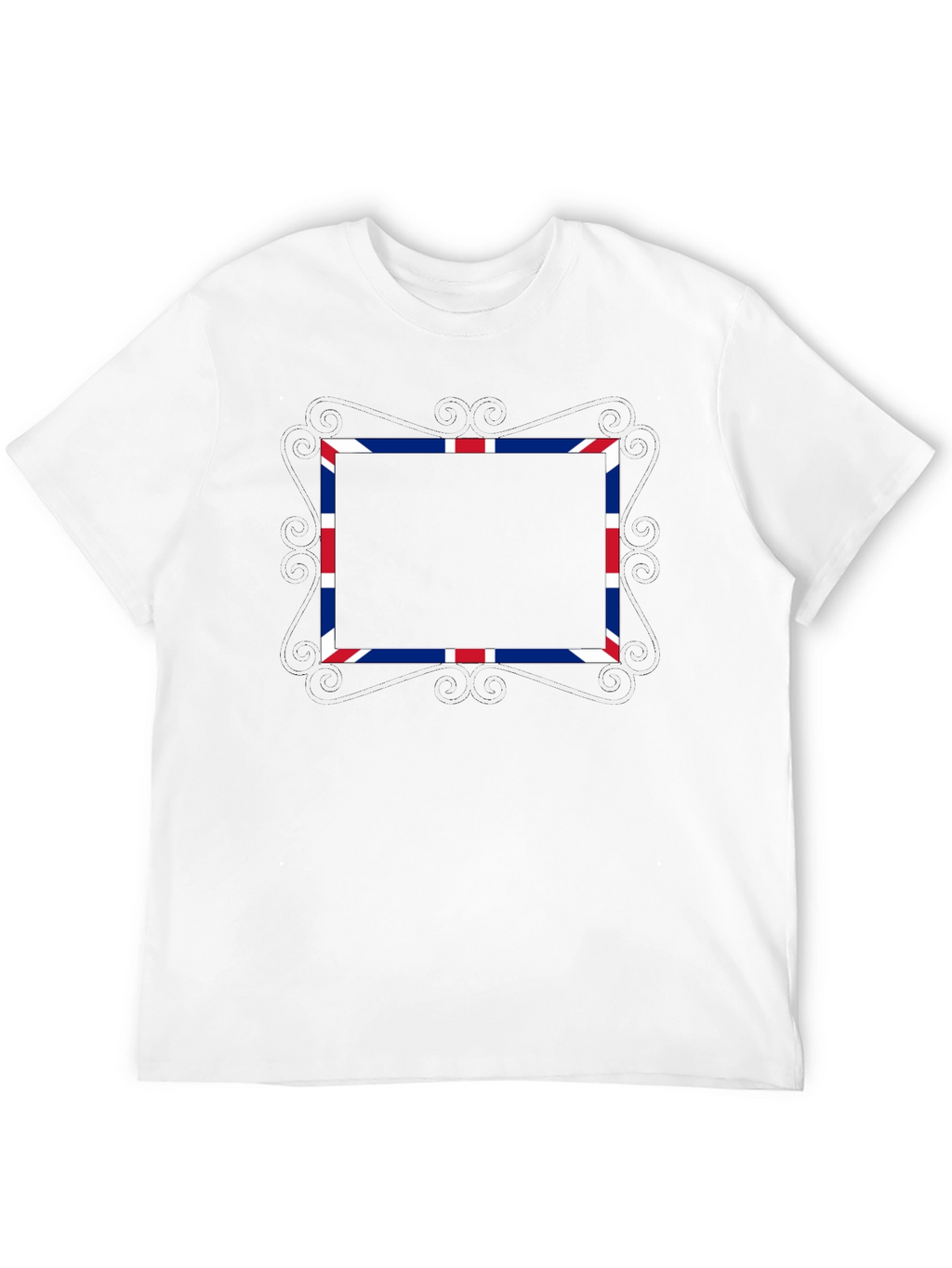 Union Jack Frame Black T-Shirt