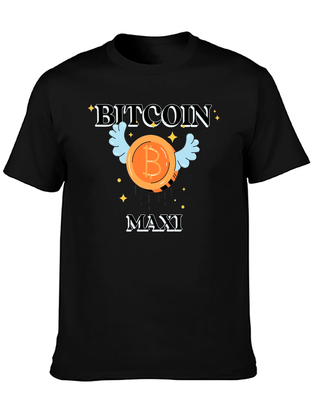 Bitcoin Maxi Graphic Tee - Crypto Enthusiast Shirt