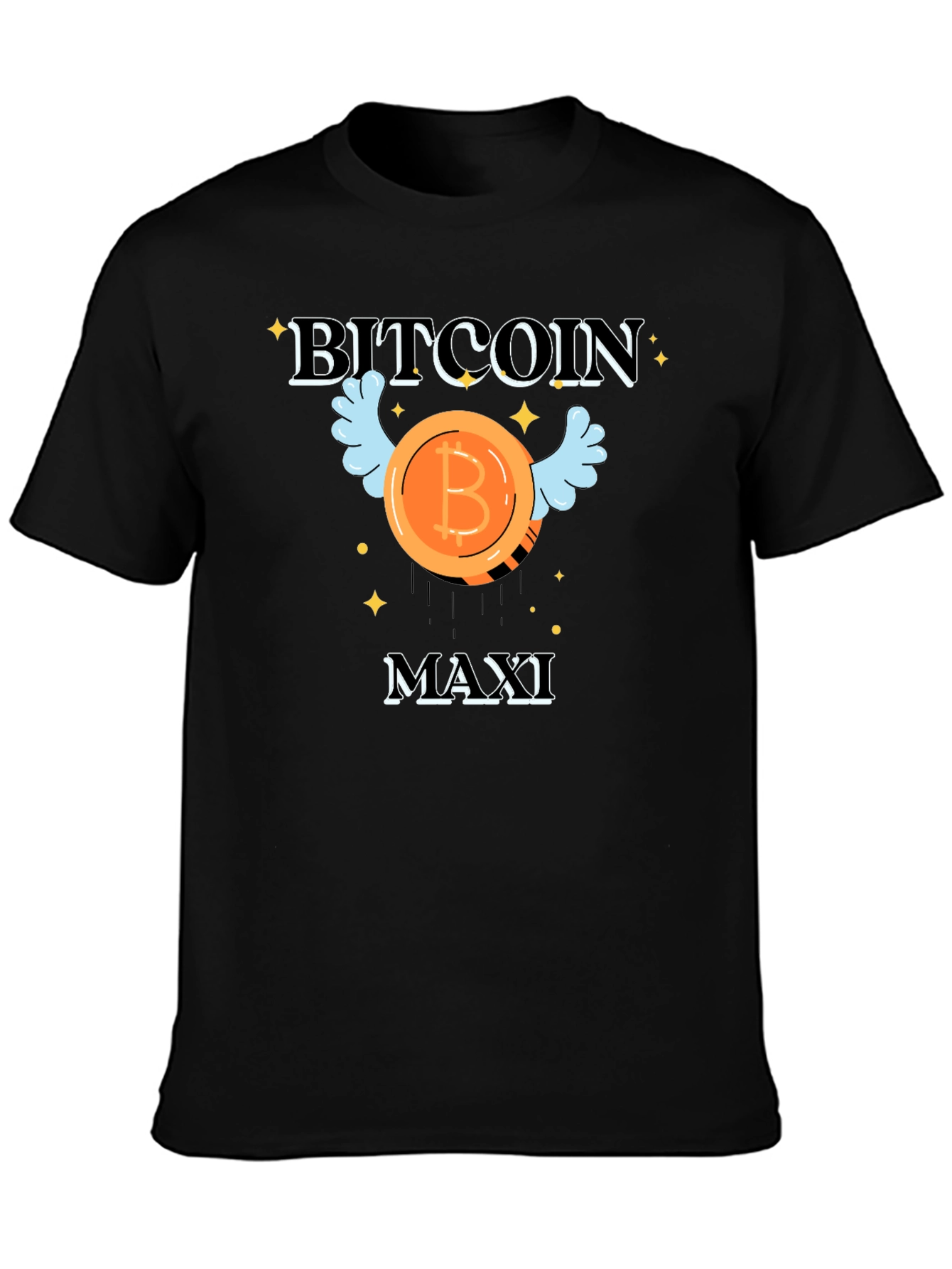 Bitcoin Maxi Graphic Tee - Crypto Enthusiast Shirt