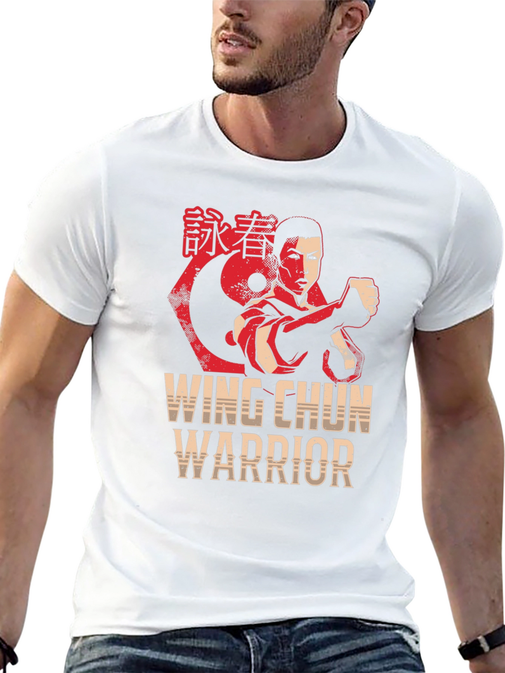 Wing Chun Warrior Graphic T-Shirt