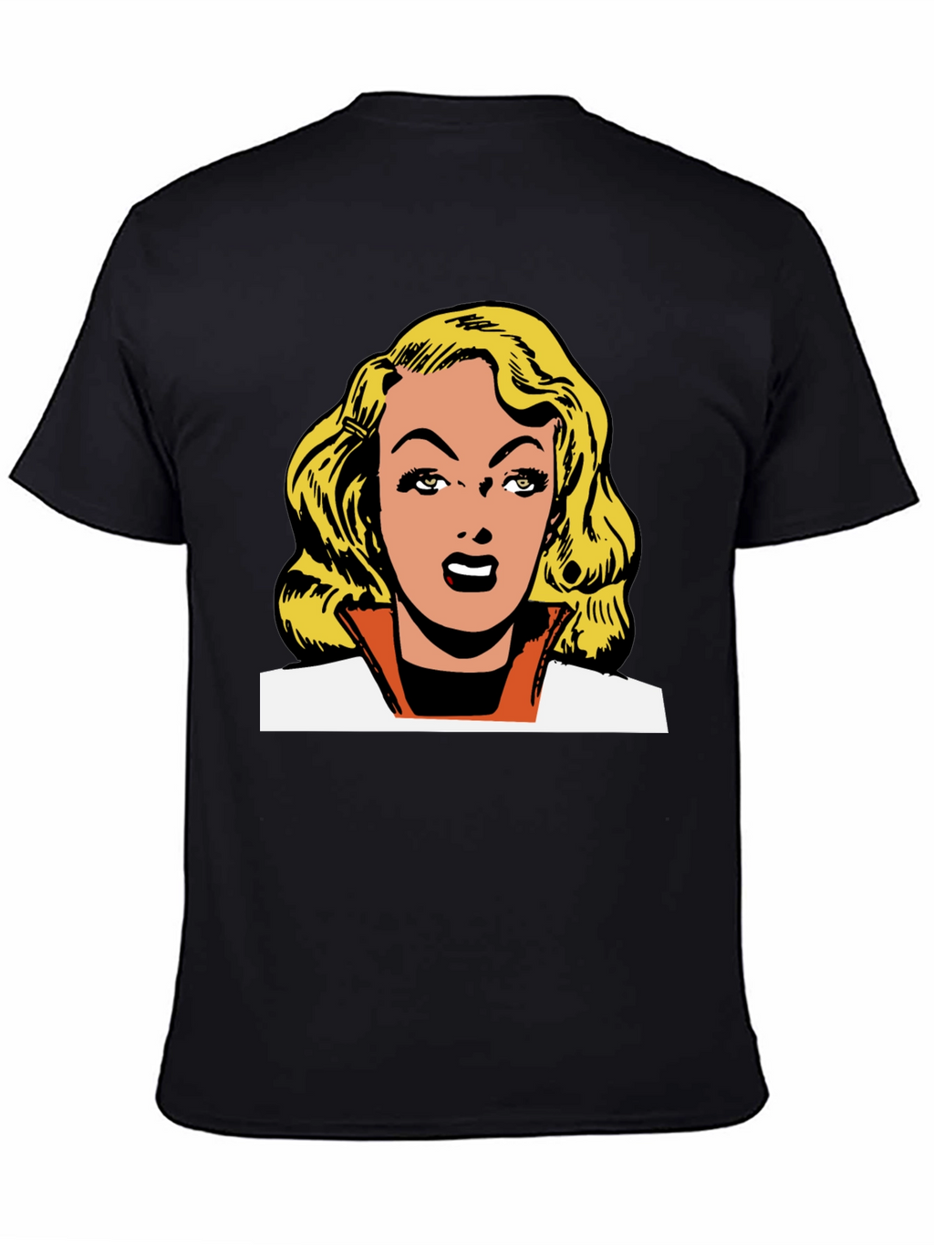 Retro Comic Book Blonde Graphic Tee