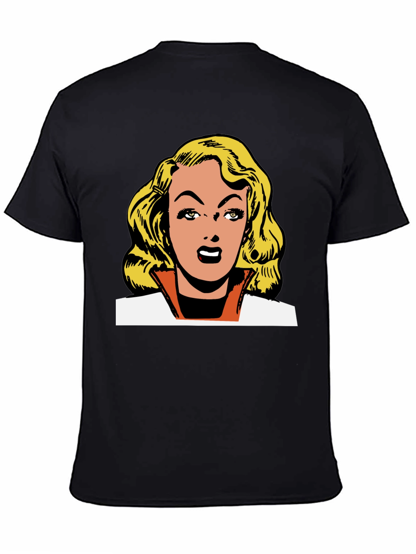 Retro Comic Book Blonde Graphic Tee