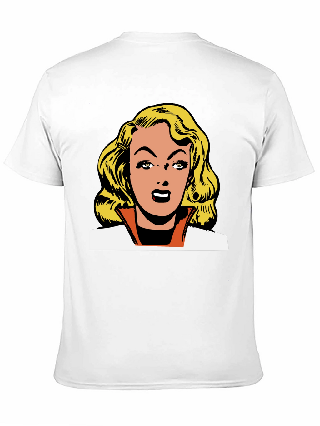 Retro Comic Book Blonde Graphic Tee