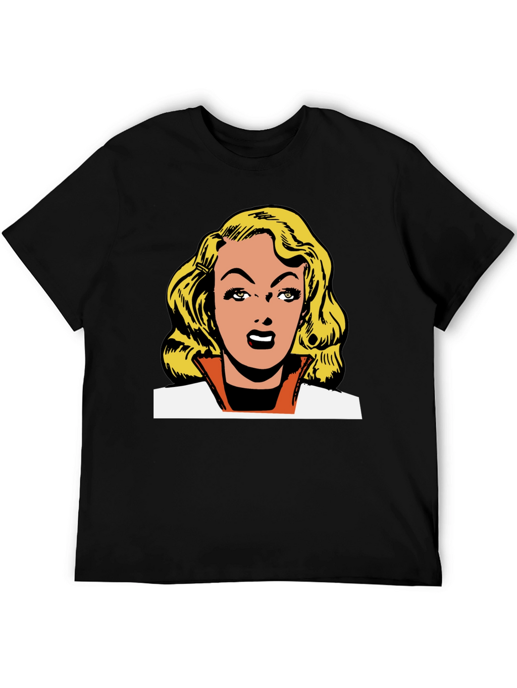 Retro Comic Book Blonde Graphic Tee