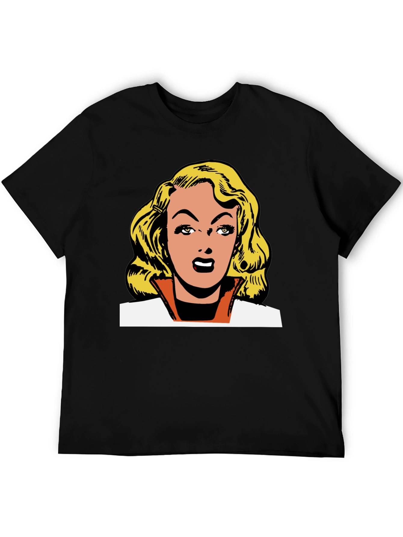 Retro Comic Book Blonde Graphic Tee