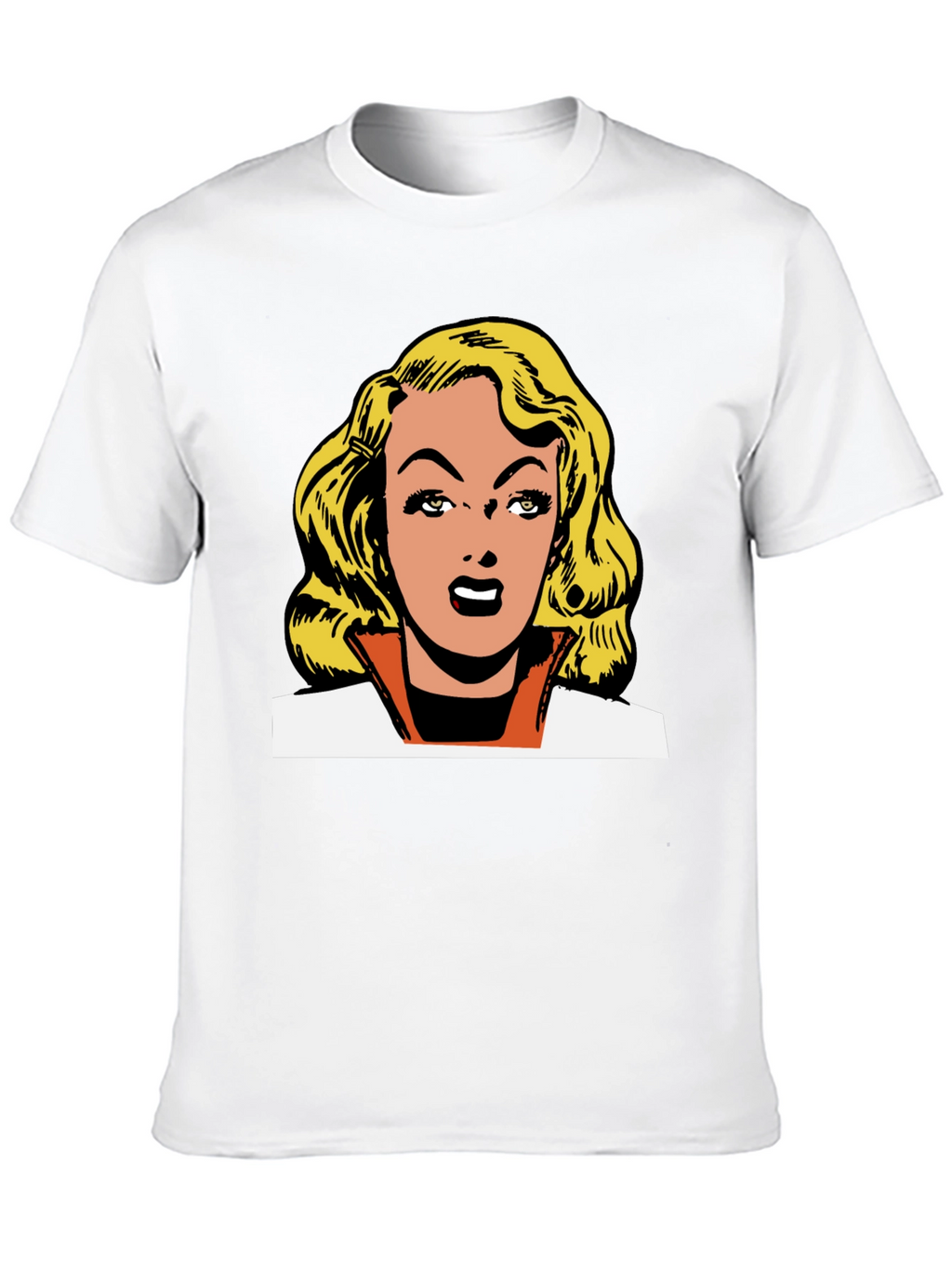 Retro Comic Book Blonde Graphic Tee