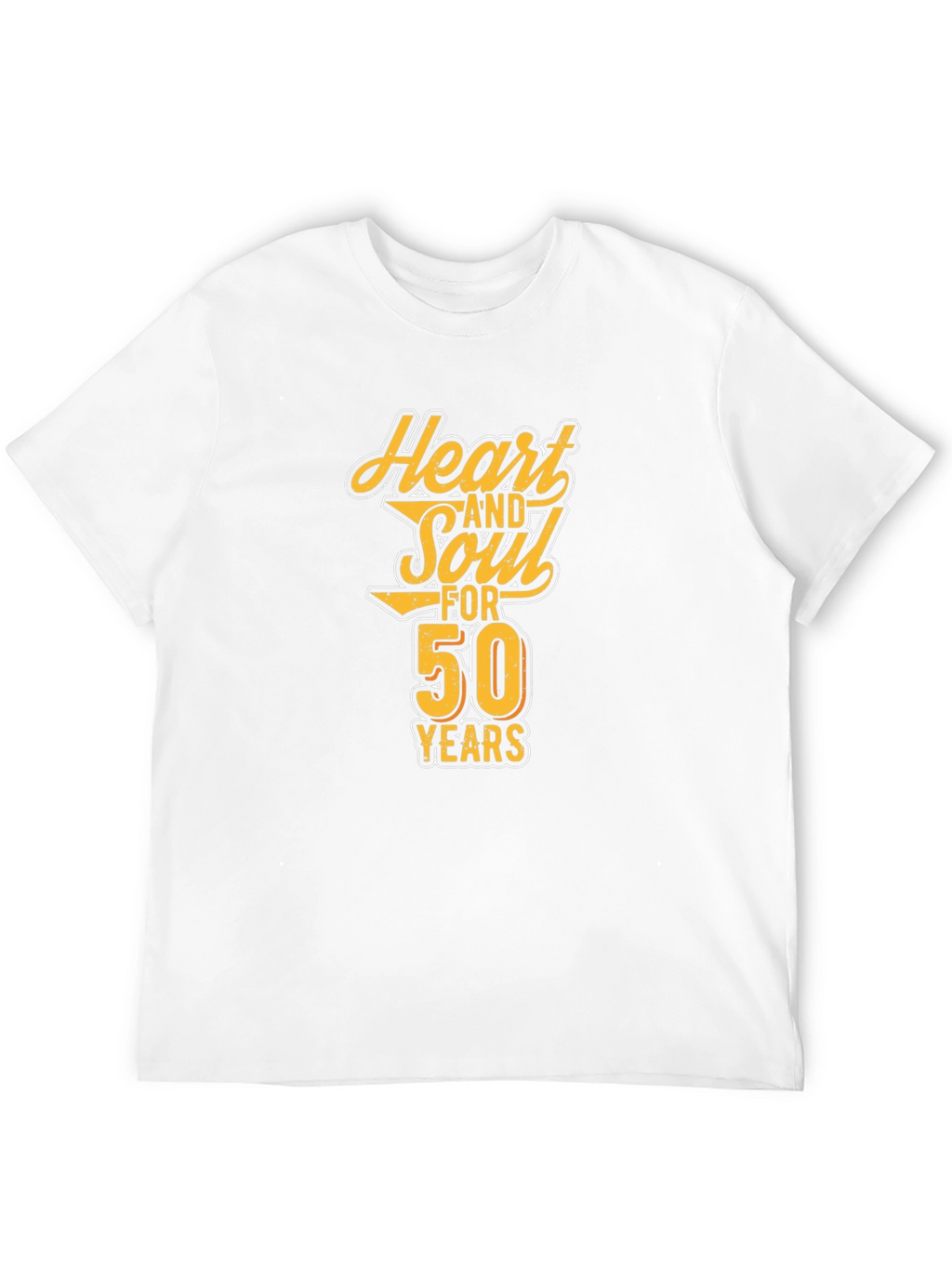 Heart and Soul 50 Years Black Graphic Tee