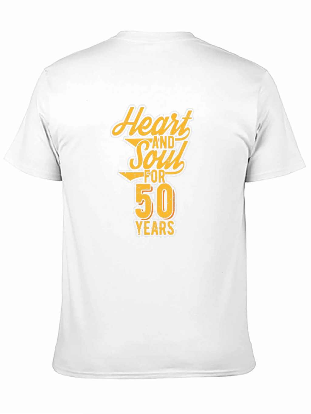 Heart and Soul 50 Years Black Graphic Tee