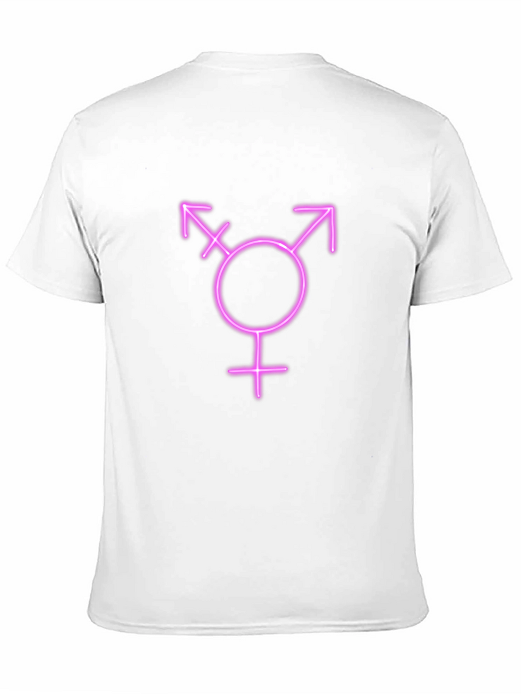 Transgender Symbol Black T-Shirt
