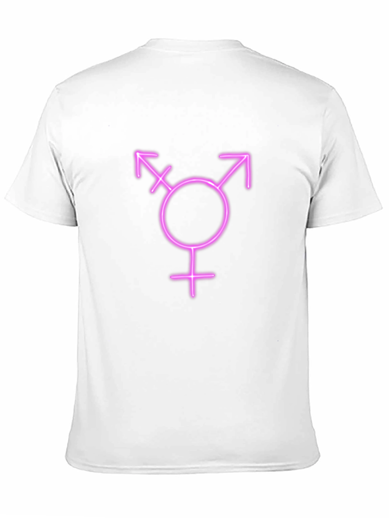 Transgender Symbol Black T-Shirt